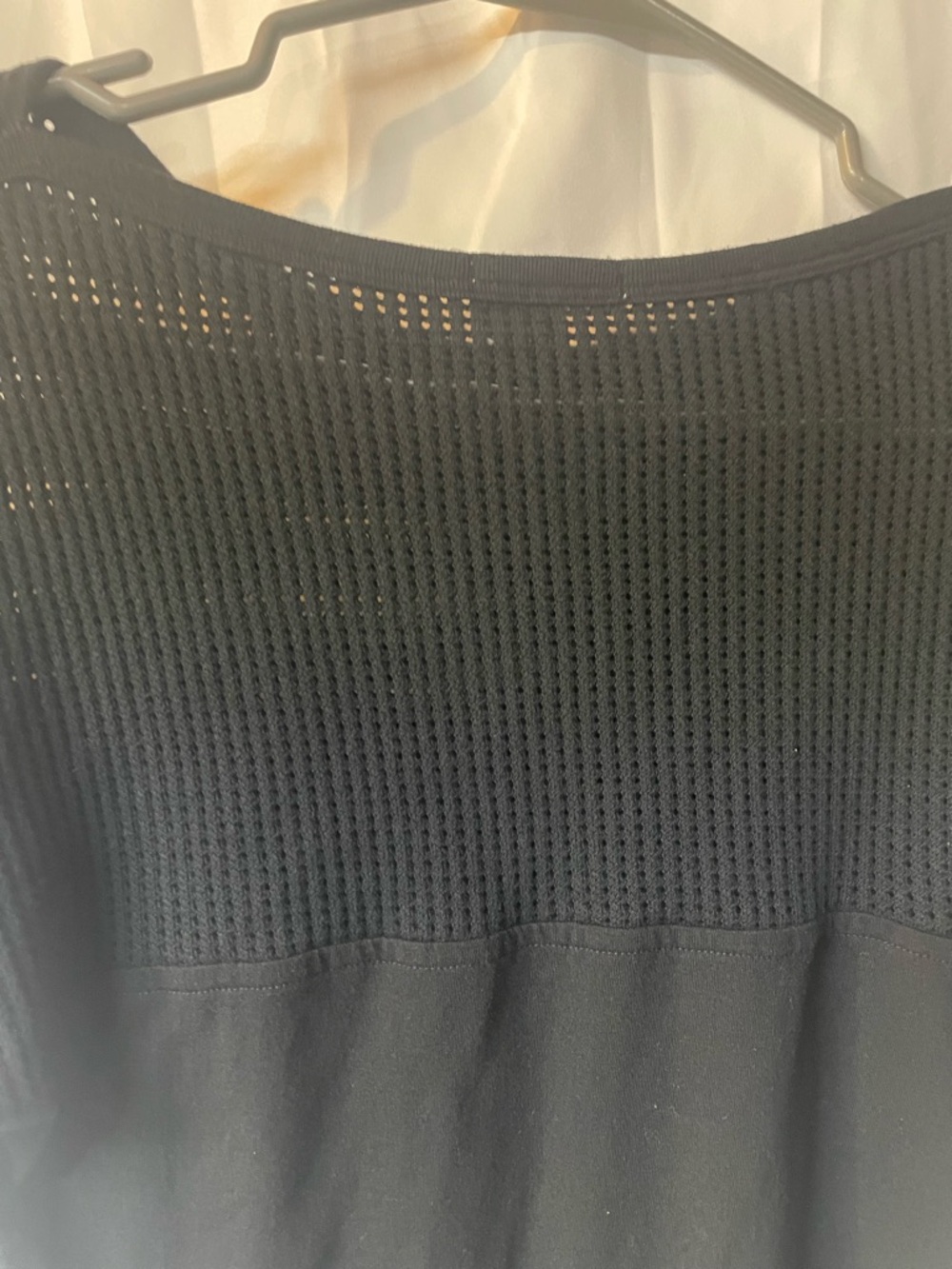Lacoste Black Short-Sleeve Knit Yoke Tee - Picture 5 of 6
